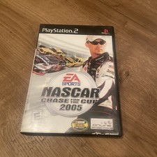 NASCAR 2005 Chase for the Cup Sony PlayStation 2 PS2 Game Complete CIB W/Manual