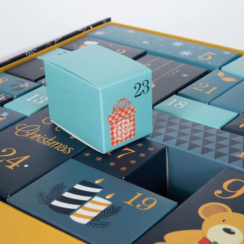 24Pcs Christmas Blind Box 24 Days Advent Countdown Gifts Boxes Number Boxes - Picture 3 of 10