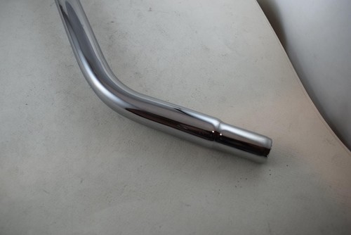 J.C seat post pillar Layback vintage old school bmx 25,4mm chrome 1 inch NOS - Picture 6 of 7