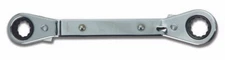Double Head 25° Reversible Offset Ratcheting Box Wrenches,12-Point, SAE,Williams