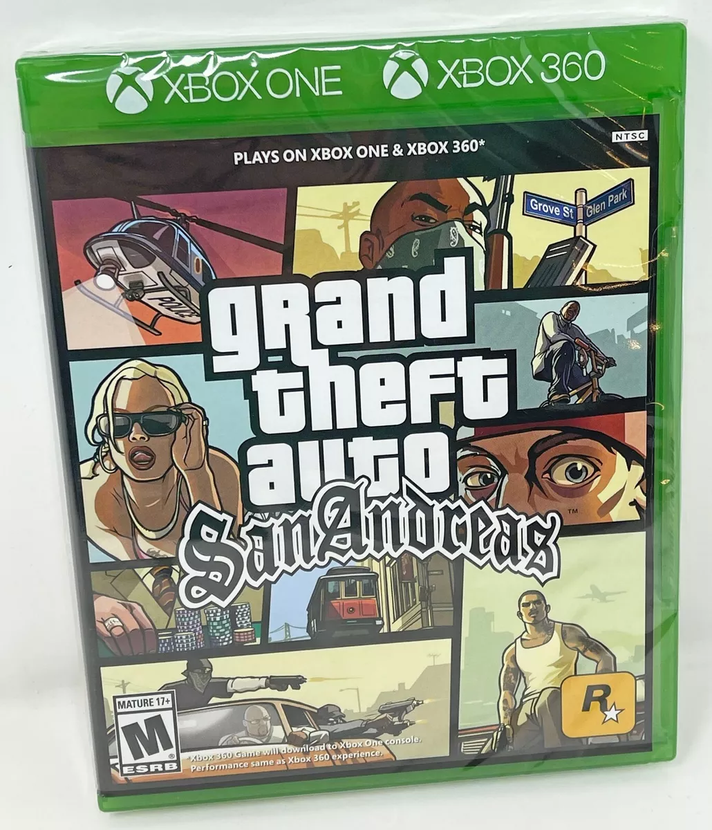 Grand Theft Auto GTA San Andreas - Xbox 360/Xbox One ( USADO )