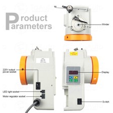 550W Integrated Sewing Machine Servo Motor Driver 110V Needle Position for Eagle