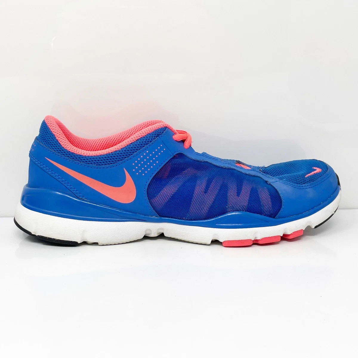 Nike Womens Flex Trainer 2 511332 400 Blue Running Shoes Sneakers Size 9.5