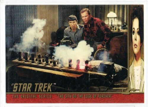 1997 SkyBox Star Trek Original Series Season One Character Log  #C56 Forever - Afbeelding 1 van 2