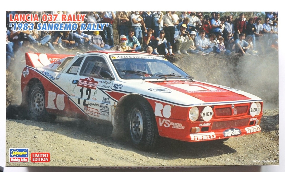再再値下げ！Lancia Rally 037 ミニカー 1983年サンレモ Kyosho 1/18 Lancia 037 Rally 1983 San Remo Rally # 18