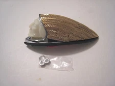 Indian Motorcycle 99-03, Gold/Chrome Warbonnet Front Fender Light, 66-124