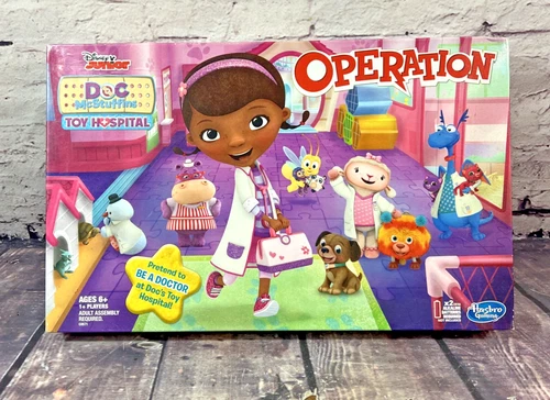 2013 Hasbro Disney Junior Doc McStuffins Operation Game Tested Missing 1 Booboo