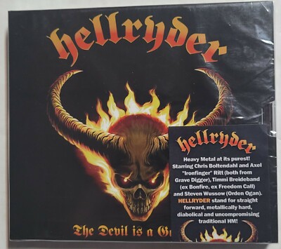 Hellryder The Devil Is A Gambler New CD Slipcase Brazil Heavy Metal | eBay