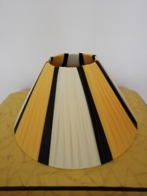 Funky 50er 60er 70er Atomic Rockabilly Retro Kunststoffband Handarbeit Lampenschirm 