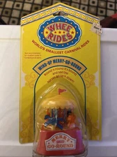 Vintage Whee Rides Worlds Smallest Carnival Rides Wind Up Merry Go Round 