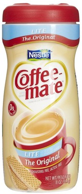 Nestle Coffee mate Creamer 11oz Powder Creamer, Lite Original (74185)