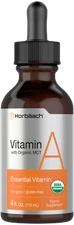 Vitamin A Liquid Drops | 4 fl oz Supplement | with Organic MCT | by Horbaach