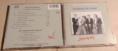 The Spanish Art Quartet, Joaquín Rodrigo   En Aranjuez Con Tu Amor-CD- (JGD2260)