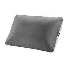 Camping Pillow, Memory Foam Travel Pillow with Double-Sided Cover, Portable Back