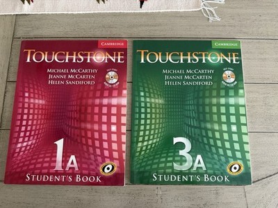 TOUCHSTONE 1A & 3A STUDENT BOOK. CD. Learning English. CAMBRIDGE. New. Travel