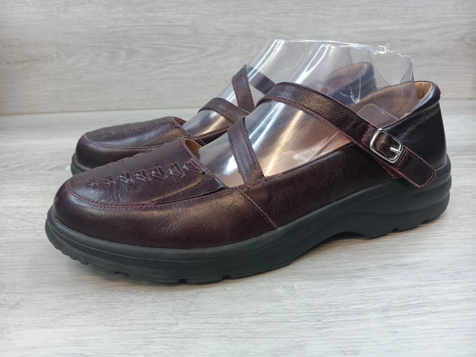 Dr Comfort 女式凉鞋 9.5 码皮革 Maryjane 鞋矫正舒适 — 第 3/4 张图片