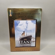 Titanic 1997  DVD, 1997 Brand New With Slipcase Widescreen