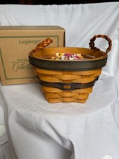 Longaberger 1999 Collectors Club Renewal Basket