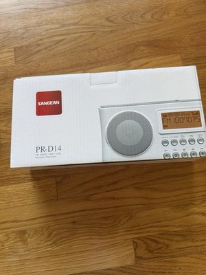 PR-D14 AM/FM-RDS Portable Radio with USB MP3 / WMA Playback