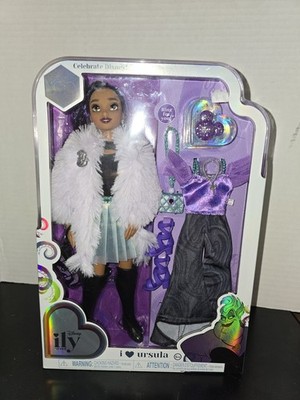 Disney 100 Years of Wonder Ily 4ever Inspired By Ursula Fashion Doll 12  Purple