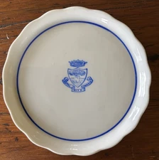 Hotel Ritz Madrid Vintage 4.5” Trinket Dish Tray 1920’s