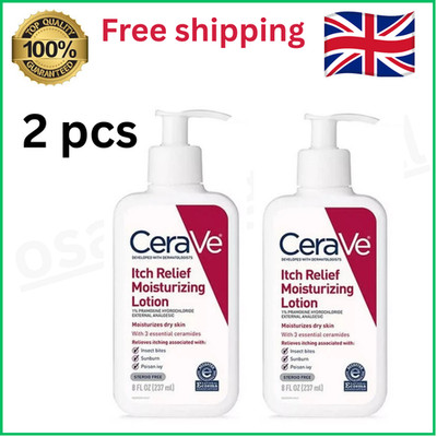 2 Stück CeraVe Itch Relief Moisturizing Lotion 237 ml