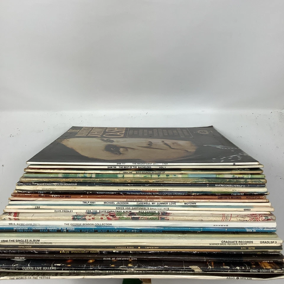 Job Lot Collection x25 LP / 12" Vinyl Records 60s 70s 80's Elvis Fleetwood Mac - Image 2 of 4