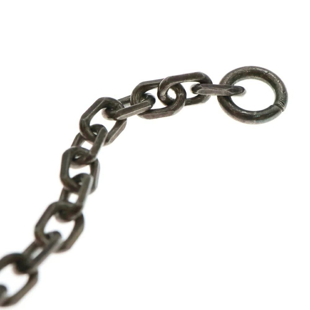 Goro S Eagle Hook Thick Angle Chain Necklace Silv… - image 5