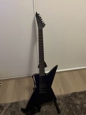 ESP LTD EX-Black Metal 7-String Electric Guitar Black Solid Mahogany Ebony