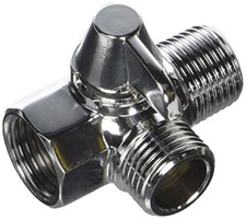 DELTA FAUCET 542327 Master Plumber Chrome Diverter Shower Arm