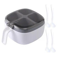 Clear Seasoning Box - Seasoning Rack Spice Pot - Storage Container Condiment