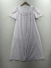 Vintage Barbizon Women  s Medium Nightgown Lace Embroidered Pink