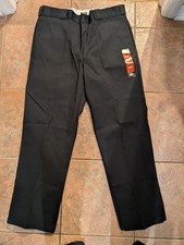 Dickies Mens 38x31 Classic Original Fit Uniform Work Pants Charcoal
