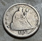 1875-S Seated Liberty Twenty Cents 20C RARE TYPE