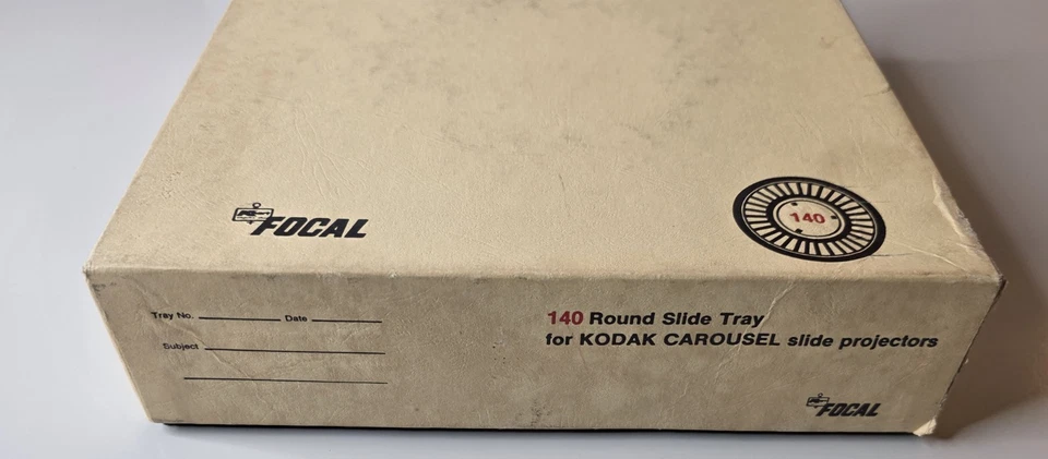 Focal Brand for Kodak Carousel 140 Slides (1 TRAY) -Vintage in Original Box - Image 3 of 4