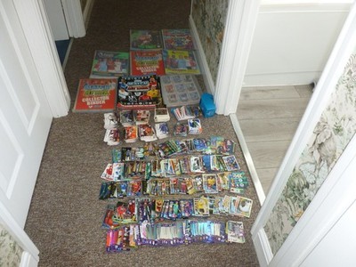 Großes MATCH ATTAX UND PANINI KARTEN KONVOLUT 7,7KGS