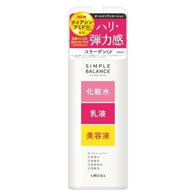 Utena SIMPLE BALANCE Firming Lotion 220mL Japan