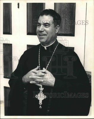 1968 Press Photo Rev. Charles Anastassiou, Houston community leader - hca70439