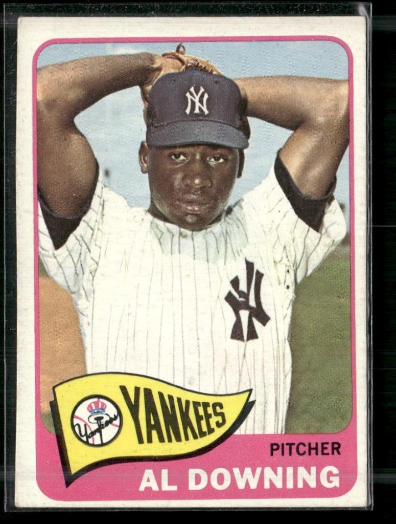 1965 Topps - Al Downing (#598)  New York Yankees