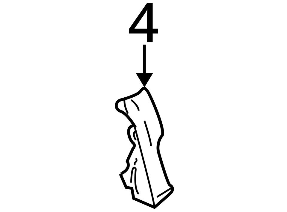 Mercedes C CLASS Coupe Instrument Panel Trim Lower Passenger Side Quartz - Imagem 4 de 4