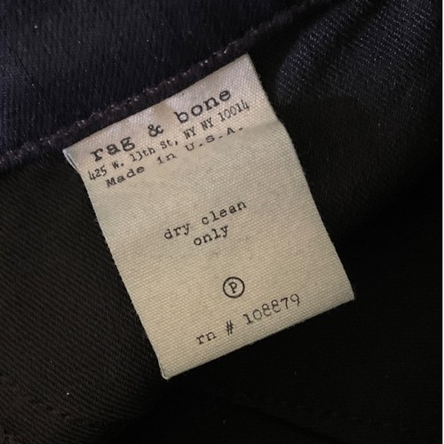 Rag & Bone Midnight Lammfelleinsatz Jodhpur Skinny Jeans 25 - Bild 6 von 11