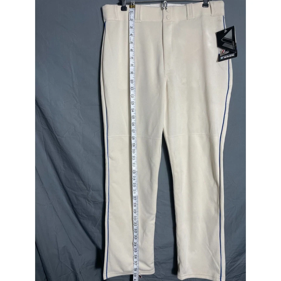 NEW With Tags Majestic Women's Softball Baseball Beige Pants Size XL - Image 2 of 4