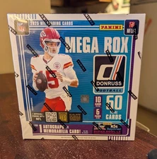 2025 Donruss NFL Football Mega Box - Multiple Available - Sealed In Hand