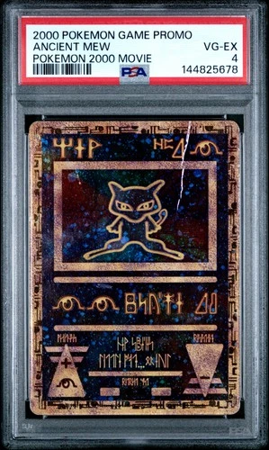 2000 POKEMON GAME MOVIE POKEMON 2000 MOVIE ANCIENT MEW PSA 4