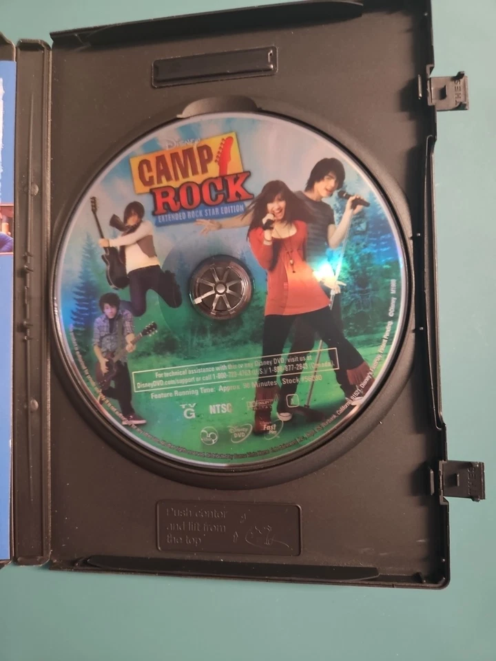 Disney Camp Rock Extended Rock Star Edition DVD, Jonas Brothers, Demi Lovato - Image 4 of 4