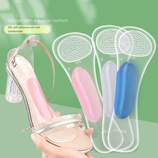 Dual Arch Gel Heel Cushions For High Heels Stretchable Shock Absorption Comfort
