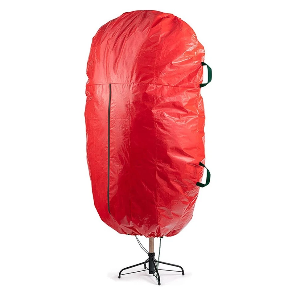 User friendly Upright Christmas Tree Storage Bag Accommodates 7 ft Tall Trees - Image 3 of 4