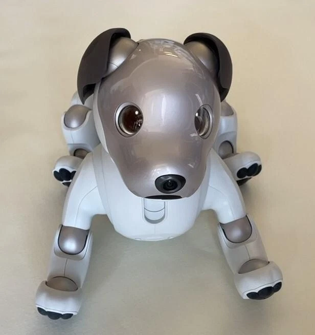 Sony AIBO ERS-1000 Entertainment Robot Dog Ivory White From Japan Used