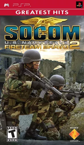 SOCOM U.S NAVY SEALS (FireTeam Bravo 2) - GREATEST HITS (Sony PSP) - NEW ™