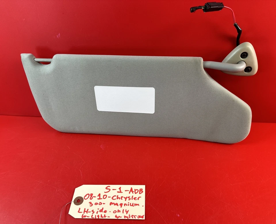 Оригинальный бежевый солнцезащитный козырек со стороны водителя для Dodge Magnum Chrysler 300 2008-2010 годов выпуска левая сторона - Изображение 3 из 4